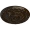 Ekena Millwork Amelia Ceiling Medallion (Fits Canopies up to 4 1/8"), Hand-Painted Bronze, 15 3/4"OD x 5/8"P CM16AMBZS - alternate 2